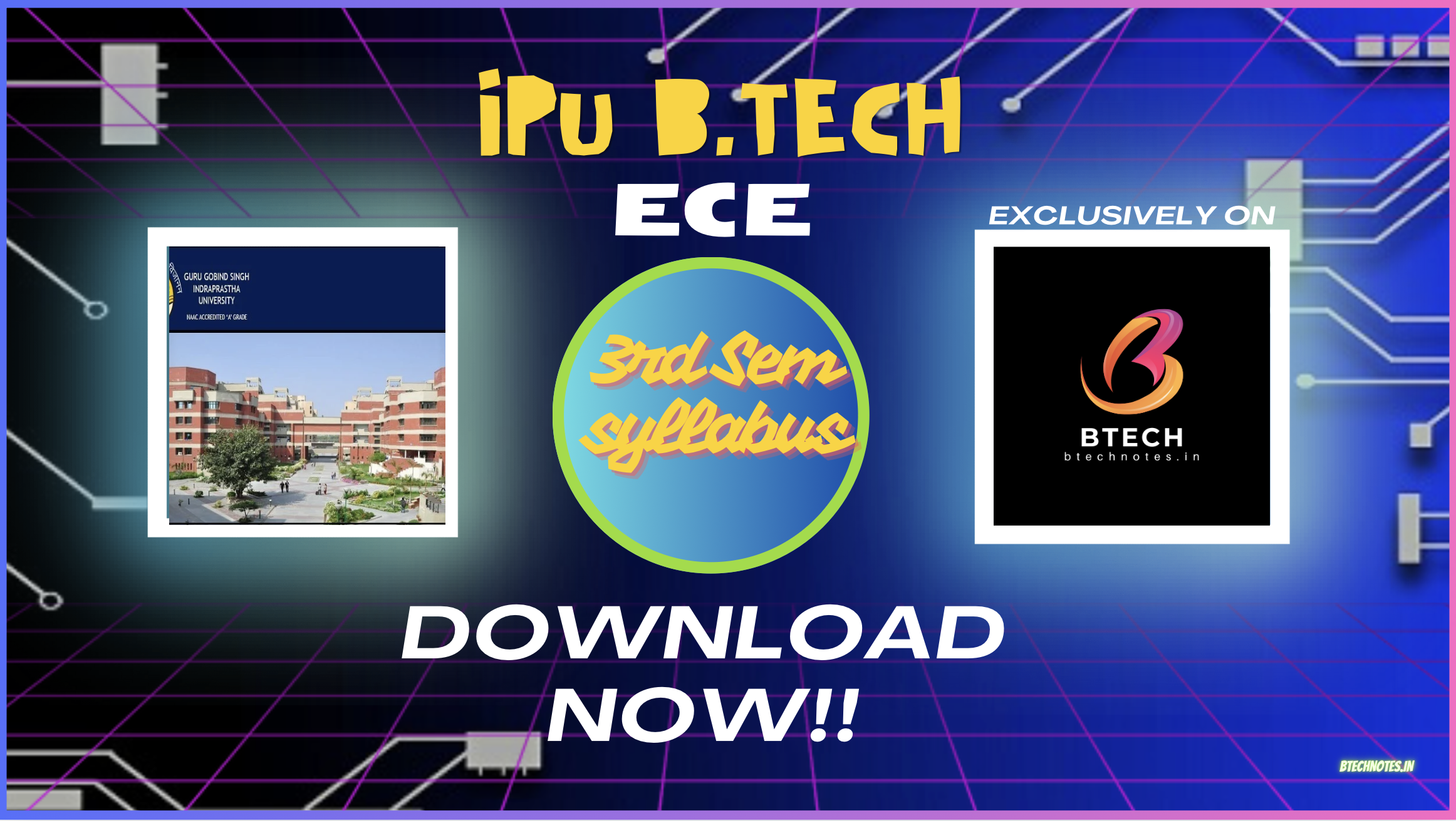 Ipu btech ece 3rd sem syllabus